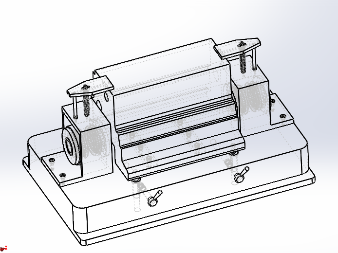 镗削4110发动机机体主轴半圆孔镗床夹具设计【三维SolidWorks】
